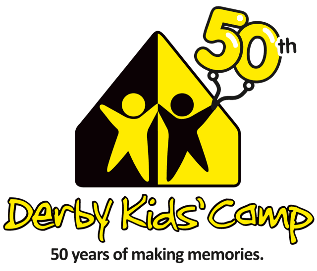 Derby Kids' Camp 50th Anniversary Logo